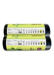 Enviro Shield 67 Gallon Oxo Bio-Degradable 20 Garbage Bags XXL Black