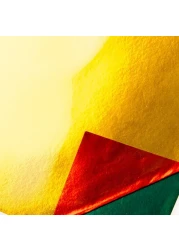 Aitoh Origami Paper 5875X5875 18Pkg Assorted FoilFoil DoubleSided