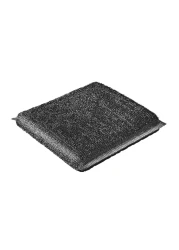 فيليدا غليتزي باور إينوكس سلك غسيل معدني فضي للأواني والصحون 2 قطع