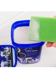 مسحوق تنظيف قوي للأفران وأدوات الطهي معجون تنظيف متعدد الأغراض للفولاذ المقاوم للصدأ والمقالي والشوايات ومواقد الطهي