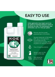 Odorcide Thornell KOE Kennel Odor Eliminator Concentrate Great for Cages Runs Floors More Pet Odor Eliminator for Home Kennel wSafe NonEnzymatic Formula 16 oz White Not A Spray Bottle