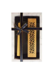 الرياح علبة هدايا أعواد العود الكمبودي - بيج