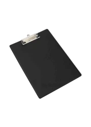 Deli Start Clip Board Black A4