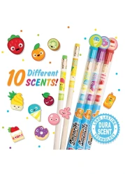 Smencils Patented Gourmet Scented Graphite HB 2 Pencils Made from Recycled Newspapers 10 Count Gifts for Kids School Supplies