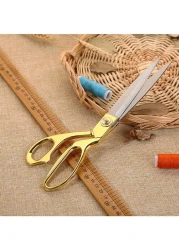 Generic Professional Sewing Tailor Scissor 14x6x1cm Yellow