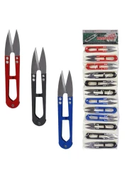 UCEC Sewing Scissors Small 12 Packs 42 Thread Snips Crochet Scissors Thread Cutter Yarn Scissors Great for Stitch Embroidery Knitting Mini DIY Supplie Colorful