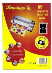Generic Crystal Clear Laminating Pouch Film -A5 Size