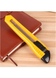 Aiwanto 2Pcs Paper Cutter Paper Trimmer Cutter Knife Blade Cutter For Office School (Yellow)