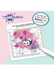 Hinkler Inkredibles Kawaii Magic Ink Pictures , Fun Mess-Free Colouring Kit, Kawaii-Themed Designs, Magic Ink Pen for Water Reveal Art, No-Mess Art Activity, Perfect Gift for Creative Play