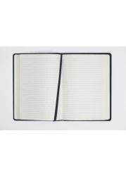 Collins Legacy A4 Hard Cover Notebook, 240 80gsm Ruled Pages - Black Cover