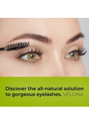 velona USDA Certified Organic Castor Oil 2 fl oz Stimulate Growth Eyelashes Eyebrows Hair Cold pressed Natural Oil USP Grade Hexane Free Lash Boost Serum Caster Starter Kit