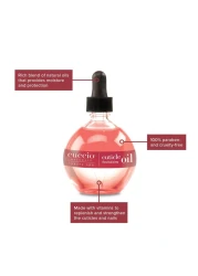 Cuccio Naturale Revitalizing Cuticle Hydrating Oil For Repaired Cuticles Overnight Remedy For Damaged Skin And Thin Nails Paraben CrueltyFree Formula Pomegranate And Fig 25 Oz