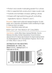 BARIELLE Cuticle Massage Cream .5 ounce