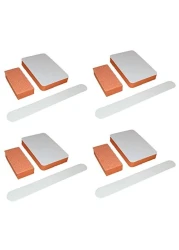 PrettyClaw 12 pieces Nail Care Kit Nail Buffer Nail File Callus Buffer Disposable Mini Nail ManicurePedicure Kits Personal Home Nail Kit Kit A