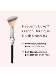 IT Cosmetics Heavenly Luxe French Boutique Blush Brush 4 Angled Blush Brush for Cheeks Liquid Powder Blush Brush Makeup Brush With AwardWinning Heavenly Luxe Hair