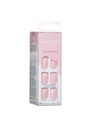 Kiss Impress Colour Press-On Manicure False Nails KIMC002C Pick Me Pink