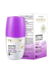 بيزلاين مزيل العرق رول -أون للتفتيح بلؤلؤة الجمال 50 ملل حزمة من 2 - أبيض