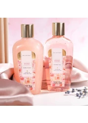 Gift Set For Women Spa Luxetique Bath Sets for Women Gift 8 Pcs Rose Spa Basket Includes Bubble Bath Shower Gel Body Lotion Birthday Spa Gifts Mothers Day Gifts for Mom