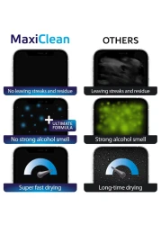 Glasses Wipes Lens Cleaner Lens Wipes for Eyeglasses 400 Premoistened Individually Wrapped Wipes for Eye Glasses Electronics Phone Computer Laptop Screen Camera Lens Cleaner Made in EU