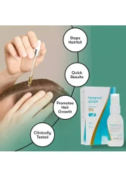 Dar-Al-Dawa Hairgrow 5% Minoxidil Trusted Hair Loss Solution for Regrowth 50 ML (Pack of 4)