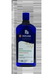 Biotin Collagen &amp; Keratin Shampoo with Shea Butter &ndash; 400ml, Strengthens &amp; Thickens for Fuller, Healthier Hair with Shea Butter