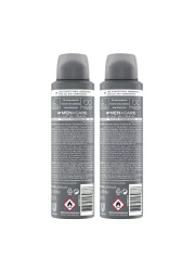 دوف مين+كير بخاخ مزيل عرق ومضاد للتعرق برائحة الحمضيات المنعشة للغاية 150 ملل، حزمة من 2