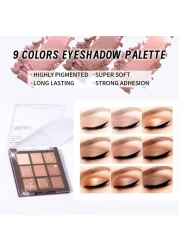 Makeup Set Kit for Women Girls Teens Makeup Present Set Includes 9 Color Eyeshadow Counter Stick Foundation Eyebrow Pencil Eyeliner Mascara Lip Gloss 5Pcs Brushes Sponge