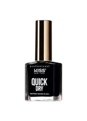 Kiss Quick Dry Nail Polish QP03 Black Out 13ml