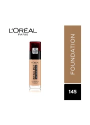 لوريال باريس إنفاليبل 24 ساعة فريش وير سائل أساس 145 -بيج زهري - 30 ملل