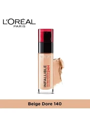 L&#39;Oreal Paris Infallible 24H Fresh Wear Liquid Foundation 140 Golden Beige 30ml