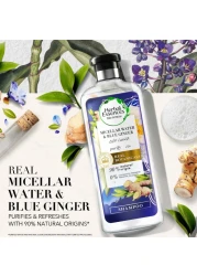 Herbal Essences bio:renew Purify Micellar Water &amp; Blue Ginger Shampoo 400ml