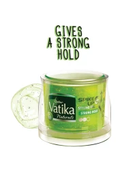 Dabur Vatika Naturals Strong Hold Spike Up Styling Hair Gel Green 250ml
