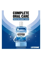 غسول فم بالفلورايد من ليستيرين للعناية الكاملة يوفر لك 6 فوائد، للاسنان البيضاء الطبيعية بنكهة نعناع القطب الشمالي، 250 مل