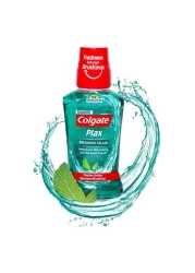 Colgate Plax Fresh Mint Green Mouthwash 500ml Pack of 2