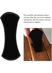 Aiwanto 5Pcs Sticky Gel Pads Cell Phone Stand Gel Pads Multi Function Magic Anti-Slip Gel Pads for Cell Phones Holder