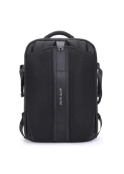 Arctic Hunter Expandable Travel Backpack Water Resistant 180&deg; Opening Built In USB/Headphone Port Computer Bag for Men Women B00350 Black