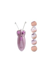 Electric Body Face Facial Hair Remover Defeatherer Cotton Thread Depilator Shaver Lady Beauty Care Machine For Women