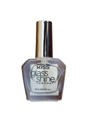 Kiss KTR07F Glass Shine Top Coat Nail Polish - 15ml
