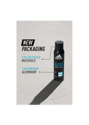 Adidas Ice Dive Deodorant Body Spray for Men Cool and Aquatic 150ml Pack of 3