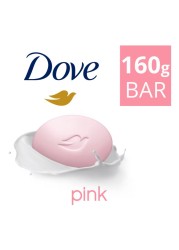 Dove Moisturising Beauty Cream Soap Bar Pink With &frac14; Moisturising Cream 160g