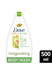 Dove Care by Nature Invigorating Body Wash Avocado &amp; Calendula 500ml