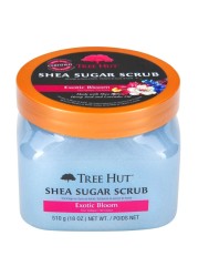 Tree Hut Exotic Bloom Shea Sugar Scrub Blue 510g