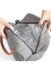 Lunch Bag For Women and Men, Leak Proof Water Resistant Bag Container For Adults, Kids, LightWeight Portable Lunch Box For Office Work, Outdoor, Picnic, School etc