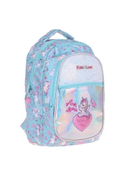 Kaukko Kids and Love Unicorn Printed Backpack Bag