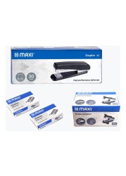 Maxi Stapler 45 30 Sheets with Staple Remover and Staples 26/6-1M 2 PCS