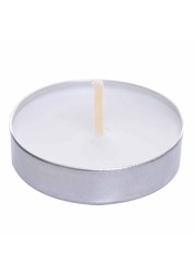 Home Tealight Candles White 100 PCS