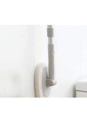 Aiwanto Extendable Long Handle Scrubber Brush & Sweeper Wiper Bathroom Tile Floor Cleaning Brush Wiper Cleaning Accessories