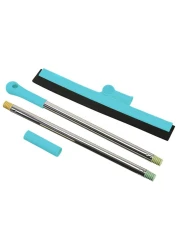 Aiwanto 2 Pack Set Cleaning Wiper and Brush Bathroom Toilet Cleaning Brush Wiper Floor Cleaning Wiper(Random Colour)