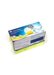 Carrefour Grooved Sponge Scourer 12 PCS