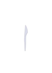 MyChoice Disposable Plastic Knives White 200 PCS